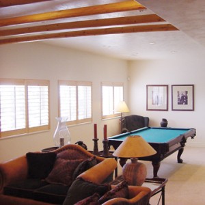 Beautiful basement lighting the natural way with egress windows.