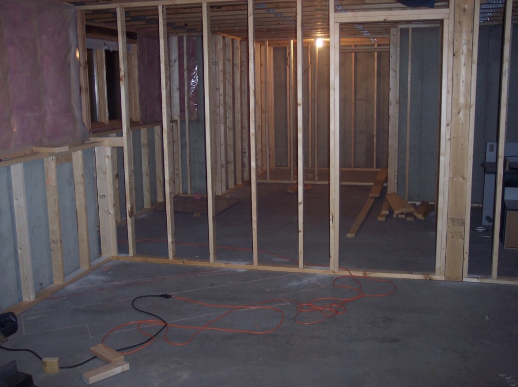 Remodeling a basement