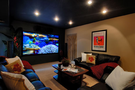 The Basement Home Theater Dilemma | Flatscreen or Projector?