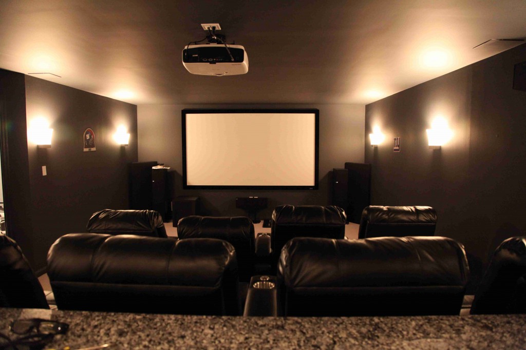 media room lighting ideas